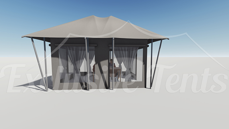 Small dining tents